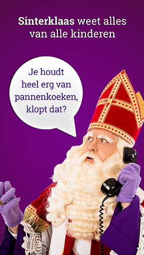 Bel met Sint