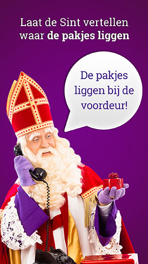 Bel met Sint